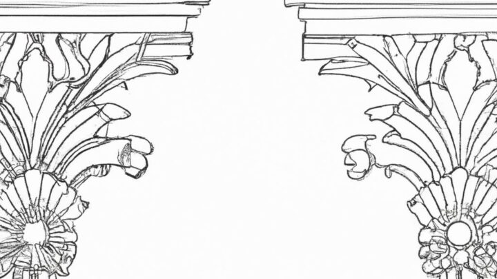 I capitelli con le volute: lo stile ionico tra eleganza e simmetria